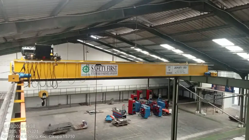 Instalasi Overhead Crane
