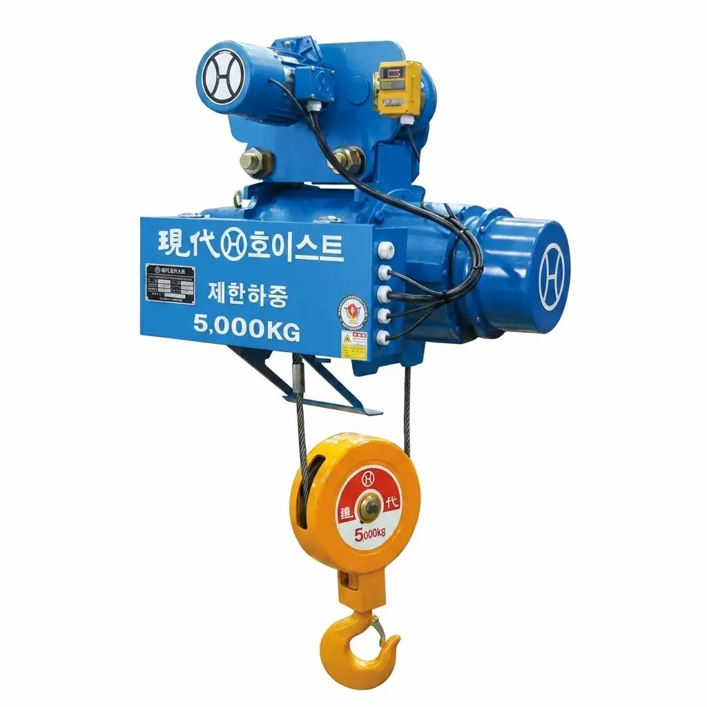 Wire Rope Hoist Hyundai